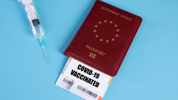 Certificat de vaccination (image d'illustration) - Sputnik Afrique