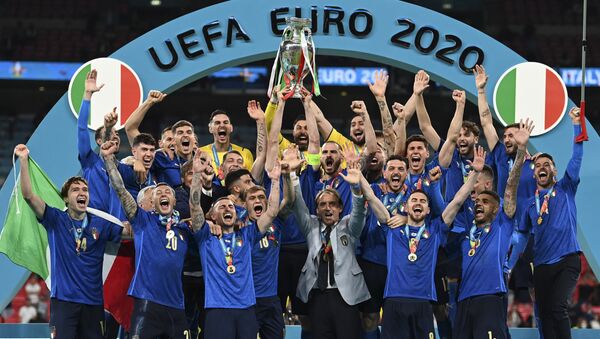 L'équipe d'Italie, vainqueur de l'Euro 2020 - Sputnik Afrique