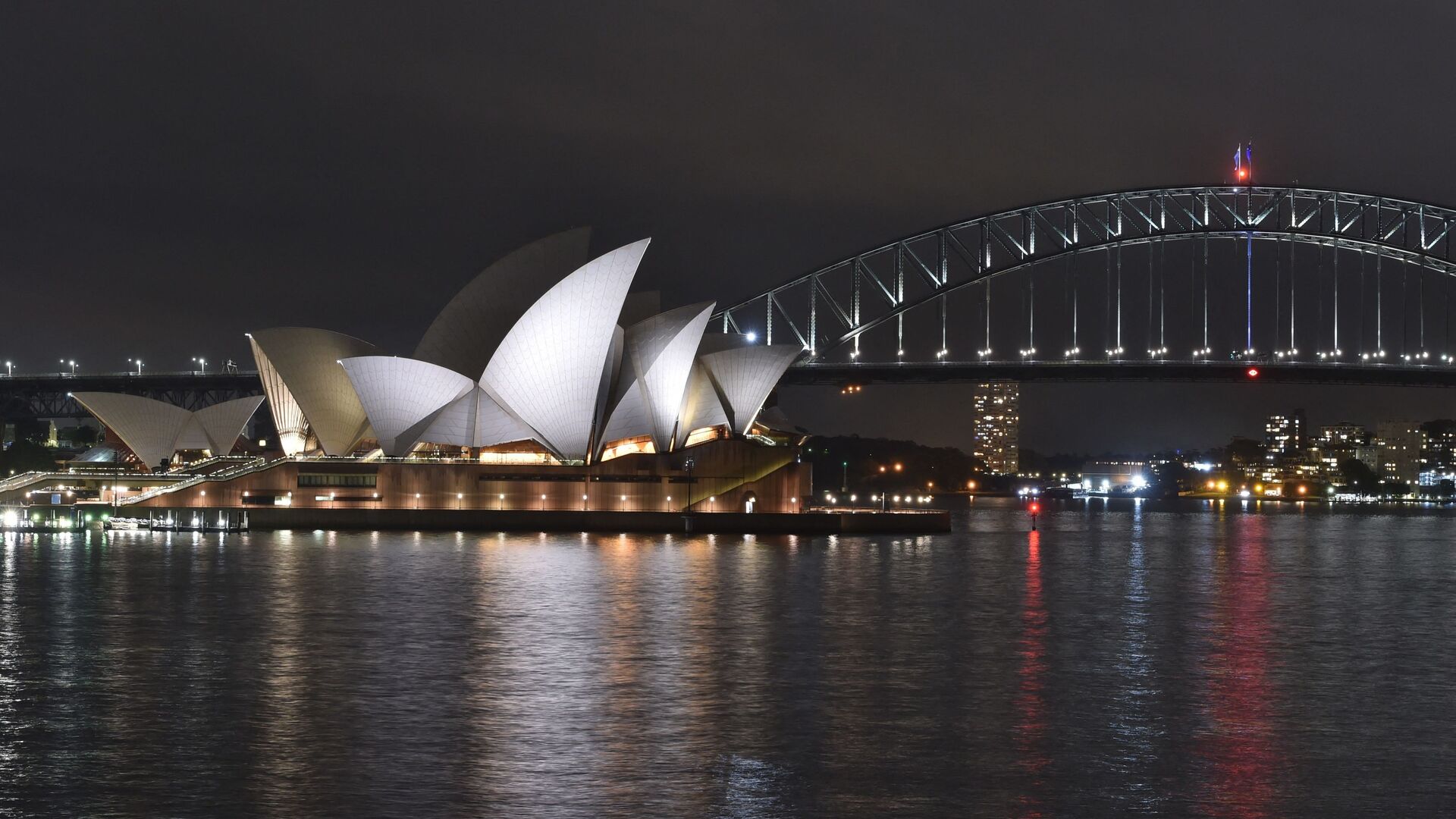 Le port de Sydney, l'Opera House et le Harbour Bridge - Sputnik Afrique, 1920, 26.11.2021