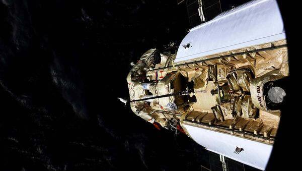 En mode automatique, le module scientifique Nauka s'est arrimé avec succès à l'ISS, le 29 juillet 2021 - Sputnik Afrique