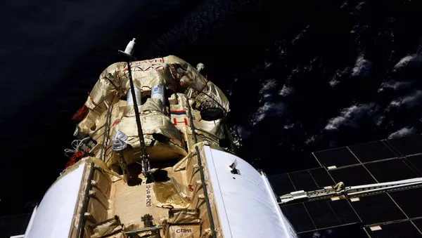 En mode automatique, le module scientifique Nauka s'est arrimé avec succès à l'ISS, le 29 juillet 2021 - Sputnik Afrique