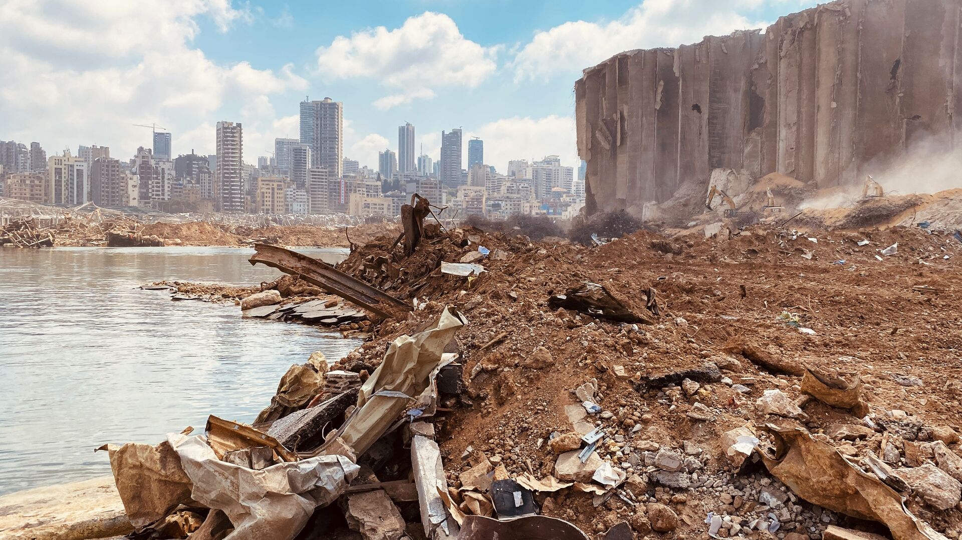 Beyrouth après l'explosion - Sputnik Afrique, 1920, 16.09.2021