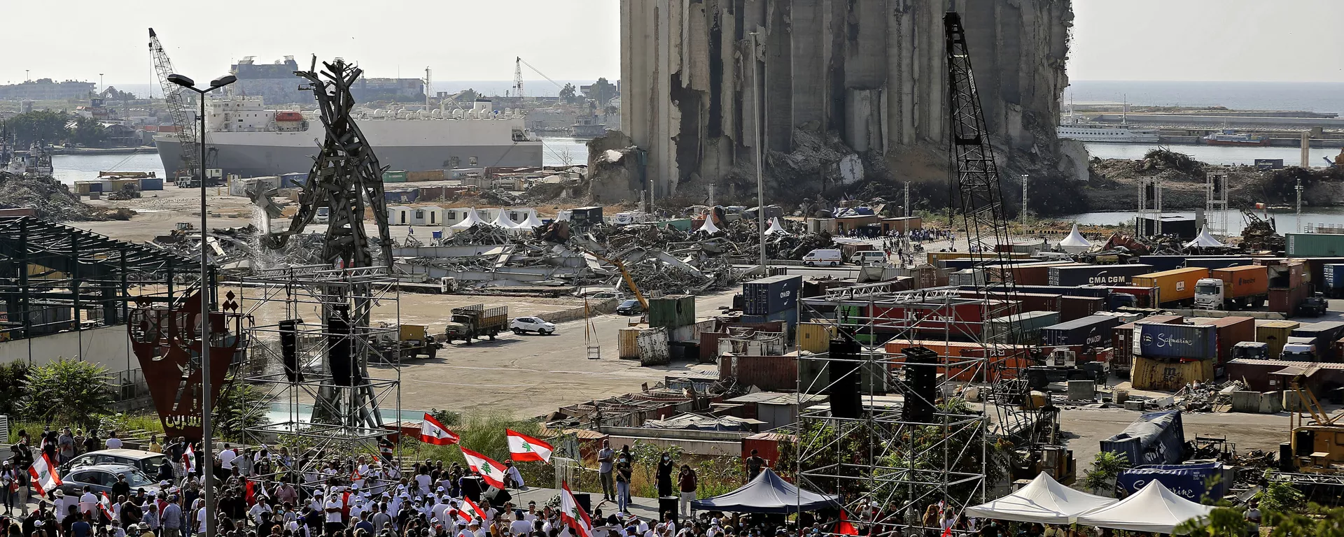 Un an après l'explosion du port de Beyrouth  - Sputnik Afrique, 1920, 04.08.2021
