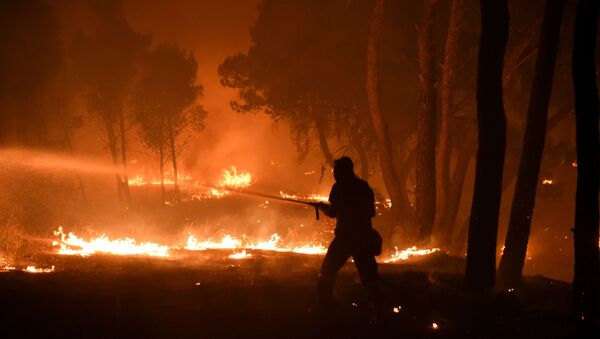 Incendies en Grèce, le 7 août 2021 - Sputnik Afrique