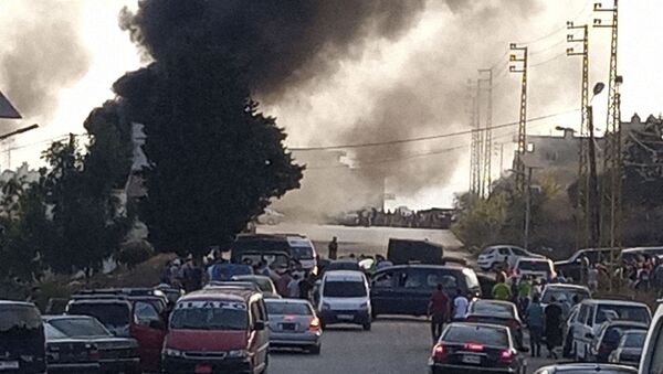 Explosion d'un camion-citerne au Liban - Sputnik Afrique