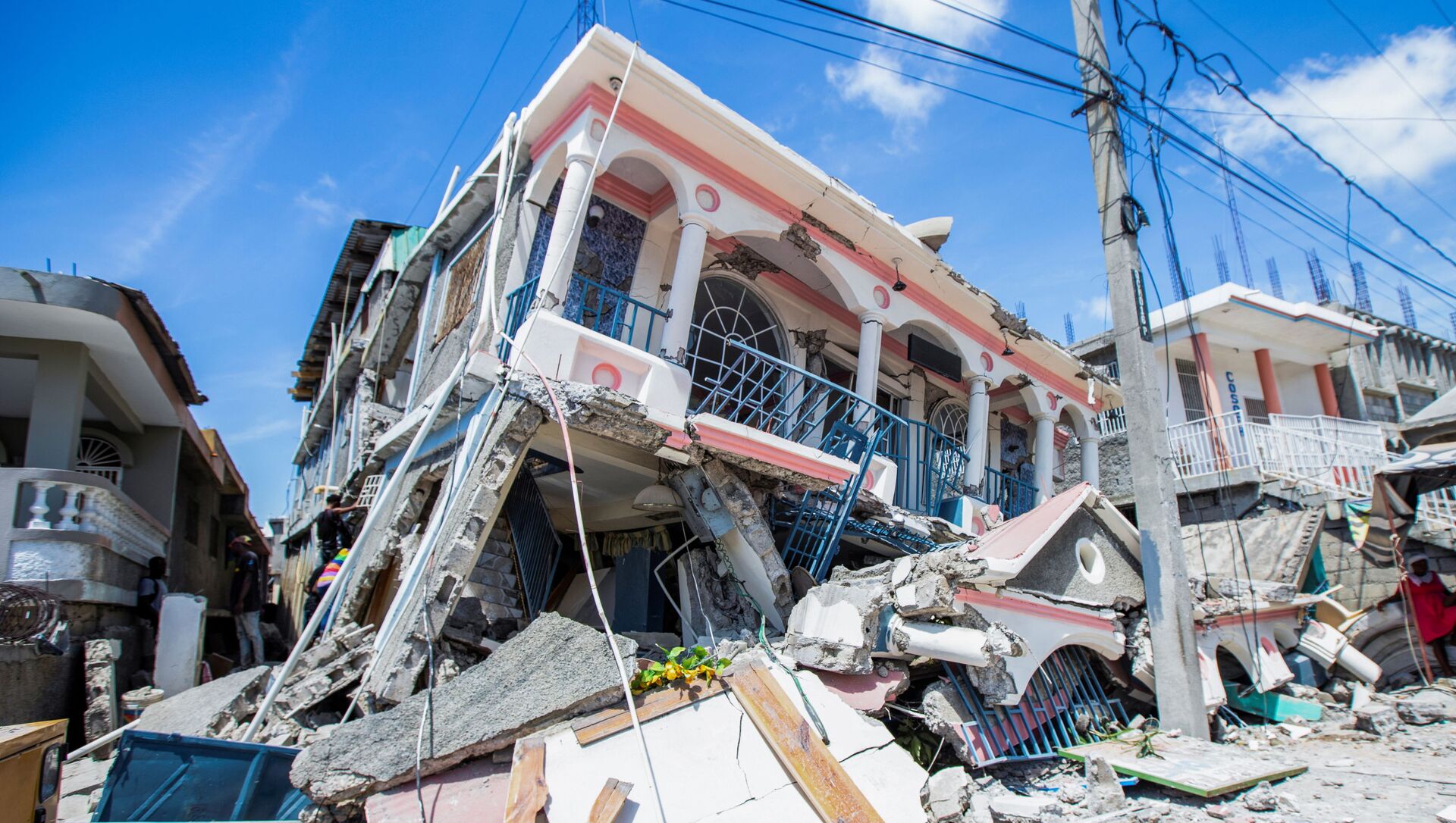 Destructions en Haïti après le séisme, le 14 août 2021 - Sputnik Afrique, 1920, 17.08.2021