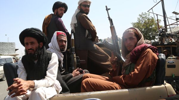Talibans à Kaboul après la reprise du pouvoir - Sputnik Afrique