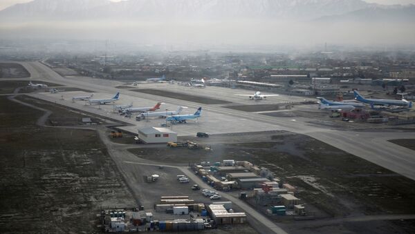 Aéroport international Hamid-Karzaï de Kaboul (archive photo)  - Sputnik Afrique