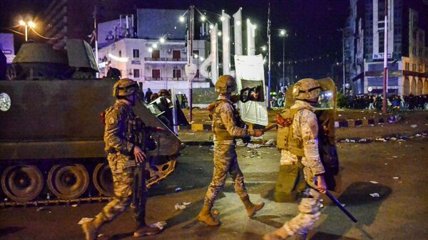 Forces de l'ordre libanaises à Tripoli - Sputnik Afrique