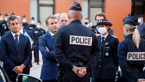 Emmanuel Macron, visite à Marseille - Sputnik Afrique