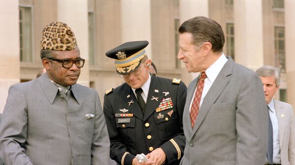 Mobutu Sese Seko en 1983 - Sputnik Afrique