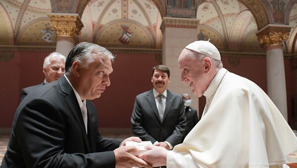 Viktor Orban reçoit le pape le 12 septembre - Sputnik Afrique