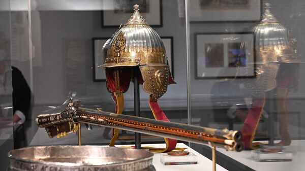 France et Russie. Dix siècles ensemble est une exposition unique qui a actuellement lieu dans les musées du Kremlin de Moscou - Sputnik Afrique
