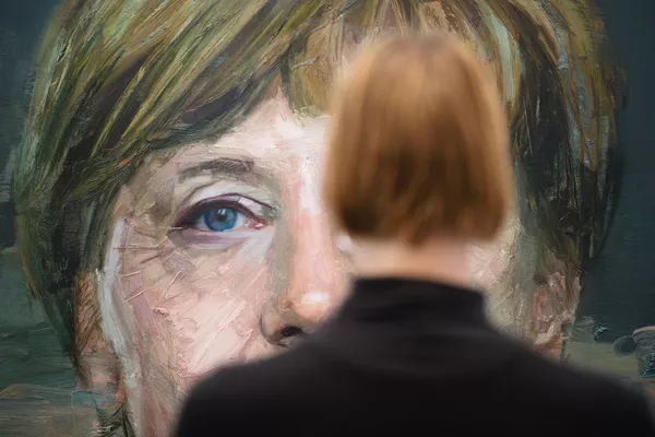 Les élections législatives en Allemagne ont lieu le 26 septembre. Le nouveau chancelier entrera en fonction non pas après le vote, mais après des négociations avec les autres partis sur la formation du gouvernement. Pendant tout ce temps, Angela Merkel continuera à diriger le gouvernement. Le Bundestag estime que la chancelière peut rester en fonction jusqu'à décembre 2021.Sur la photo: portrait d'Angela Merkel par Colin Davidson à la London Art Fair, Royaume-Uni, 2016. Les élections législatives en Allemagne ont lieu le 26 septembre. Le nouveau chancelier entrera en fonction non pas après le vote, mais après des négociations avec les autres partis sur la formation du gouvernement. Pendant tout ce temps, Angela Merkel continuera à diriger le gouvernement. Le Bundestag estime que la chancelière peut rester en fonction jusqu'à décembre 2021.Sur la photo: portrait d'Angela Merkel par Colin Davidson à la London Art Fair, Royaume-Uni, 2016. - Sputnik Afrique