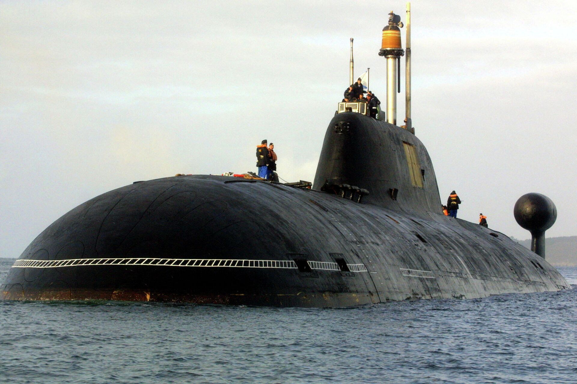 Entre 2011 et 2021, la marine indienne a loué auprès de la Russie un sous-marin nucléaire d’attaque (SNA) de classe Chtchouka-B (code Otan Akula) : l’INS Chakra. - Sputnik Afrique, 1920, 01.10.2021