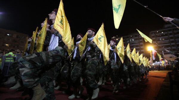 Combattants du Hezbollah - Sputnik Afrique