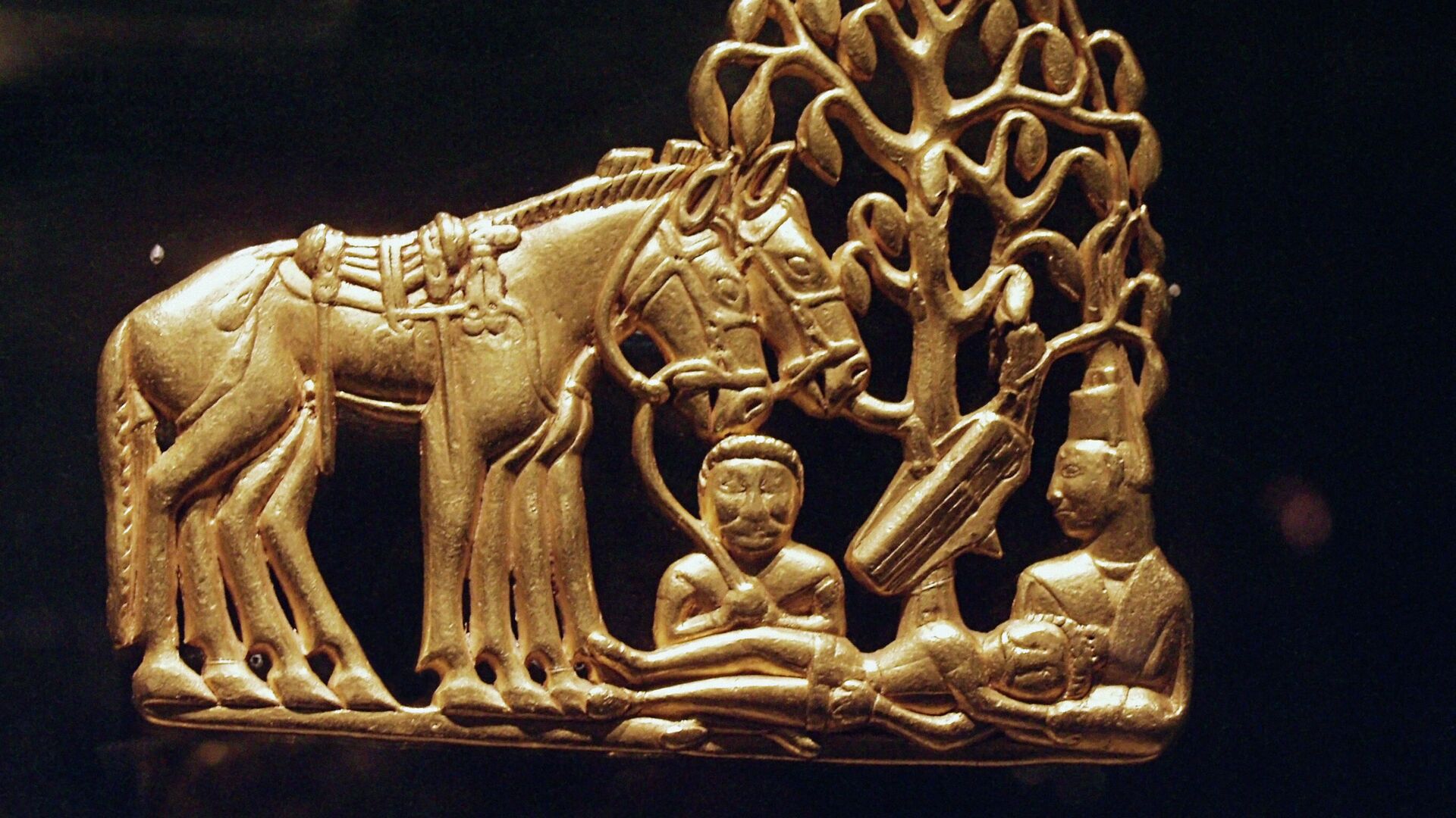 Un objet d'art des Scythes fait en or, image d'illustration  - Sputnik Afrique, 1920, 26.10.2021
