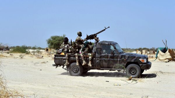 Des soldats nigériens à Malam Fatori - Sputnik Afrique