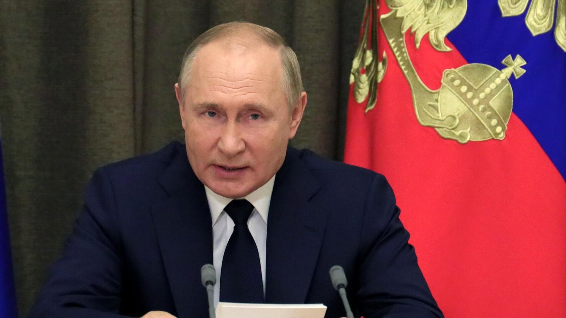 Vladimir Poutine lors d'une réunion consacrée à la défense nationale, 1er novembre 2021 - Sputnik Afrique, 1920, 01.12.2021