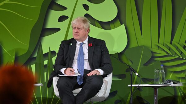  Boris Johnson lors de la COP26 à Glasgow - Sputnik Afrique