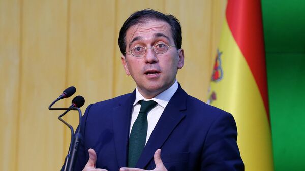 José Manuel Albares, ministre espagnol des Affaires étrangères - Sputnik Afrique
