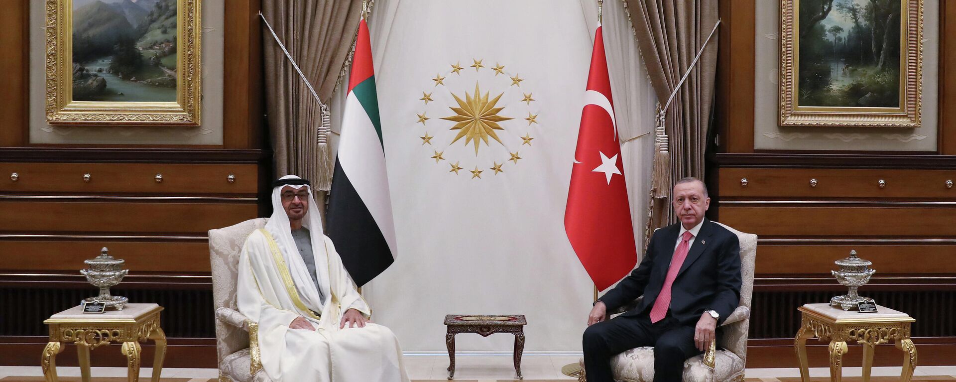 Recep Tayyip Erdogan reçoit Mohammed bin Zayed Al Nahyan - Sputnik Afrique, 1920, 25.11.2021