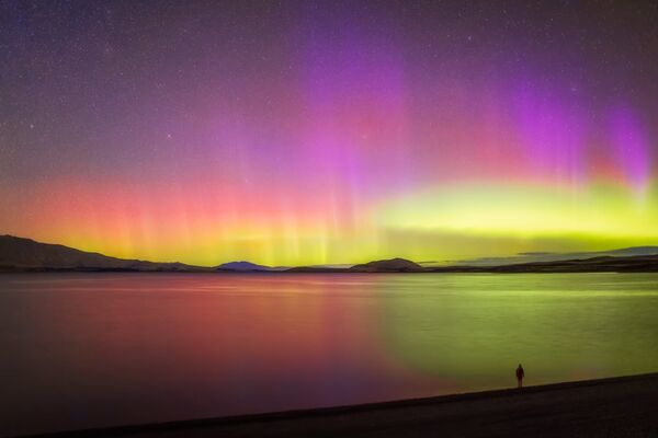 Tranquil de Larryn Rae (Nouvelle-Zélande), photo prise sur les rives du lac Tekapo, Nouvelle-Zélande. - Sputnik Afrique