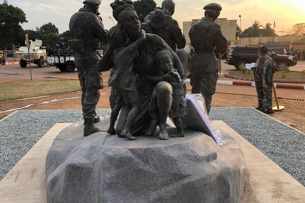 Monument aux alliés russes à Bangui - Sputnik Afrique