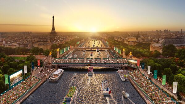 La cérémonie d’ouverture des JO 2024 aura lieu le 26 juillet avec la Seine en tant que lieu principal, rapporte Le Figaro. - Sputnik Afrique