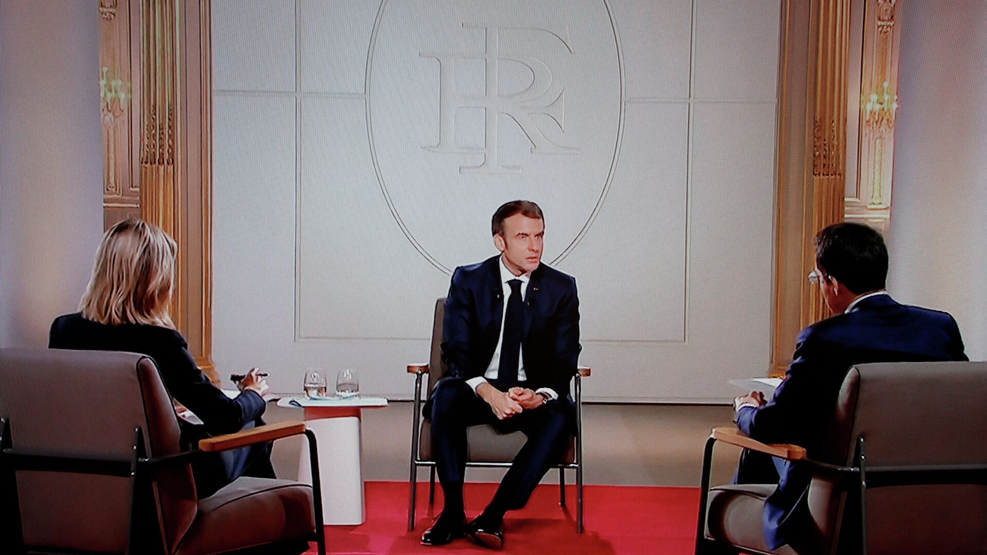 Emmanuel Macron lors d'un entretien à TF1, le 15 décembre 2021 - Sputnik Afrique, 1920, 15.12.2021