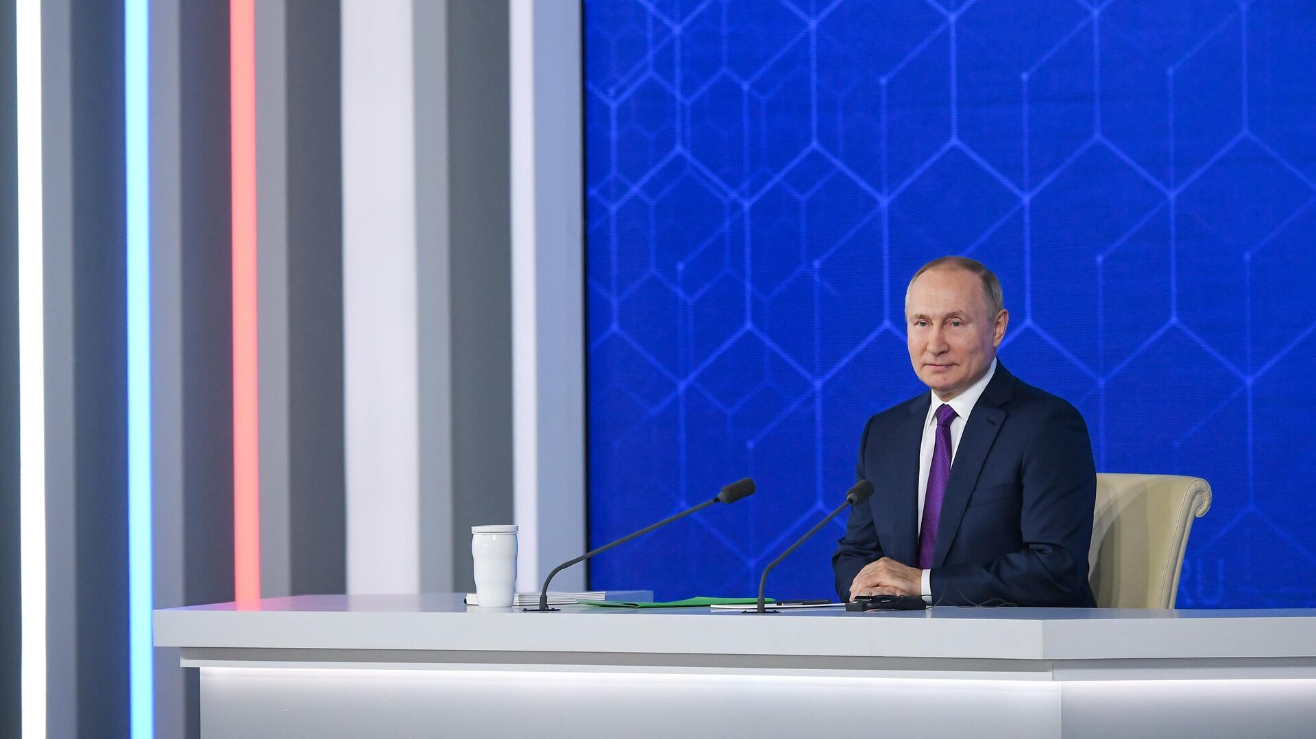 Vladimir Poutine tient sa grande conférence de presse annuelle, le 23 décembre 2021 - Sputnik Afrique, 1920, 23.12.2021