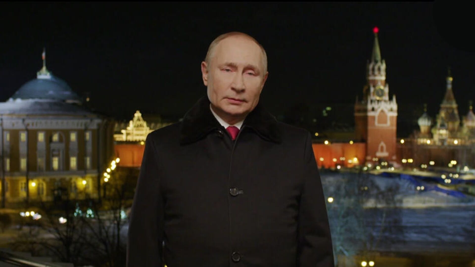Poutine présente ses vœux pour le Nouvel an 2022 - Sputnik Afrique, 1920, 31.12.2021