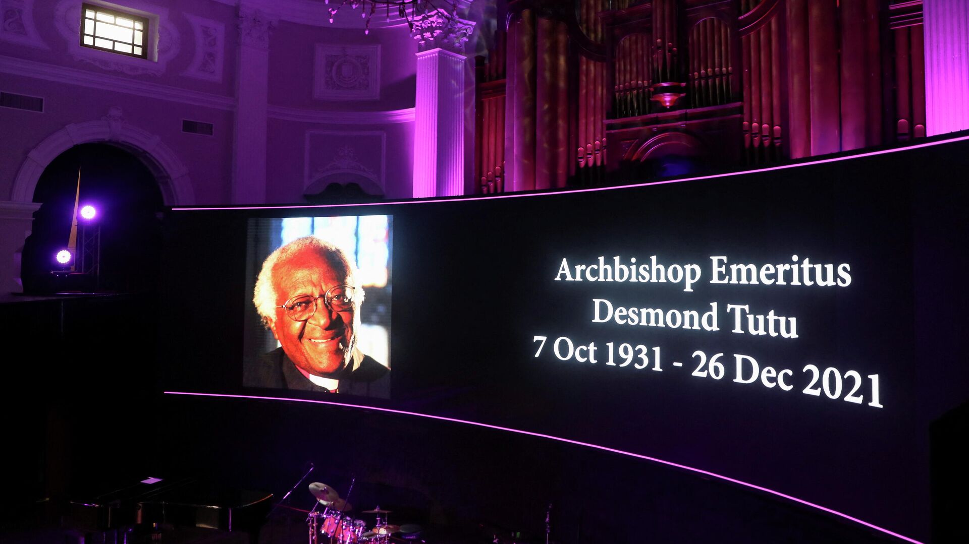 Commémoration de Desmond Tutu - Sputnik Afrique, 1920, 01.01.2022