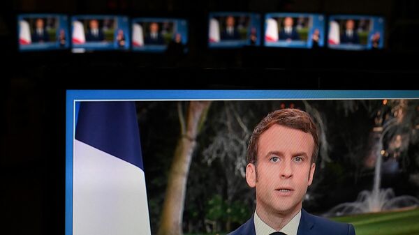 Allocution d'Emmanuel Macron pour le Nouvel An 2022 - Sputnik Afrique