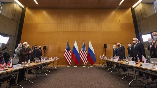 Pourparlers américains et russes à Genève, 10 janvier 2022 - Sputnik Afrique