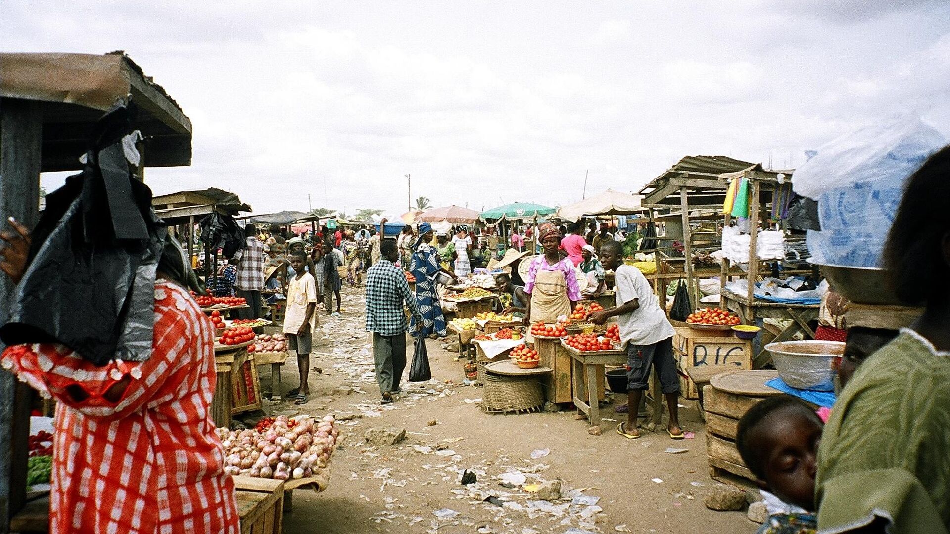 Un marché au Ghana (archive photo) - Sputnik Afrique, 1920, 20.01.2022