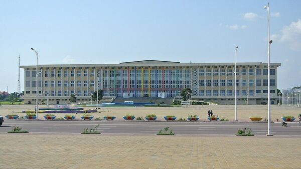 Palais du Peuple, siège du Parlement de la République démocratique du Congo à Kinshasa. - Sputnik Afrique