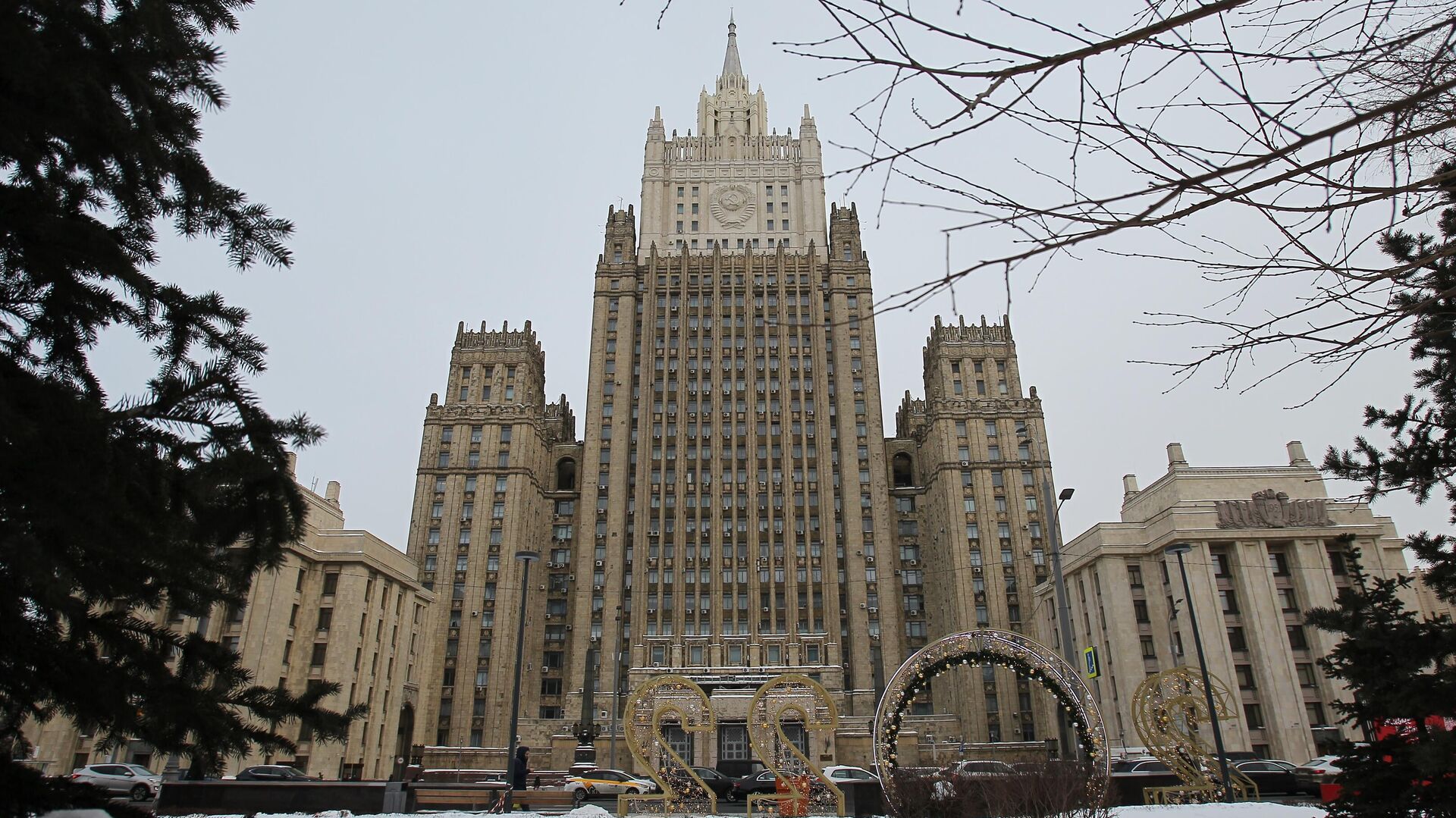 Ministère russe des Affaires étrangères à Moscou - Sputnik Afrique, 1920, 22.02.2022