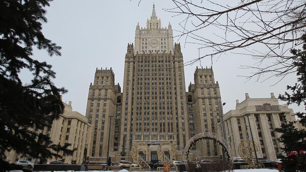 Ministère russe des Affaires étrangères à Moscou - Sputnik Afrique