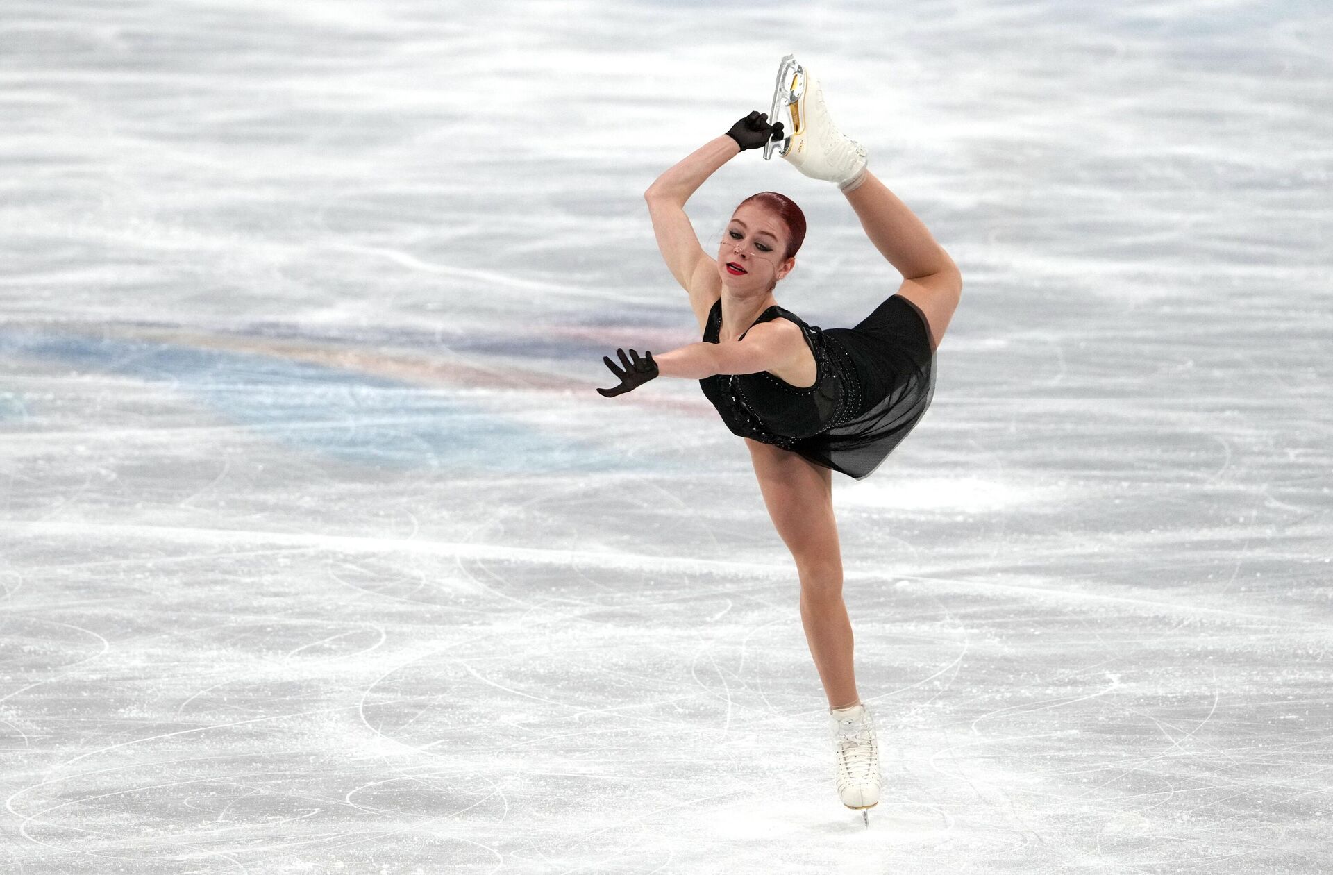 Alexandre Trusova après le programme libre féminin des épreuves de patinage artistique, aux Jeux olympiques de Pékin, le 17 février 2022 - Sputnik Afrique, 1920, 17.02.2022