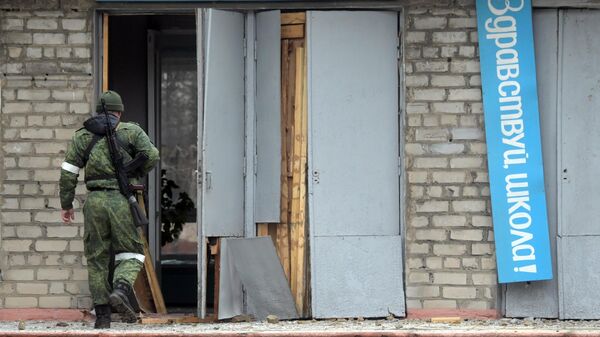 Situation dans la République populaire de Donetsk, à Gorlovka - Sputnik Afrique