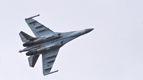 Des Su-35S en action dans la région de Koursk - vidéo