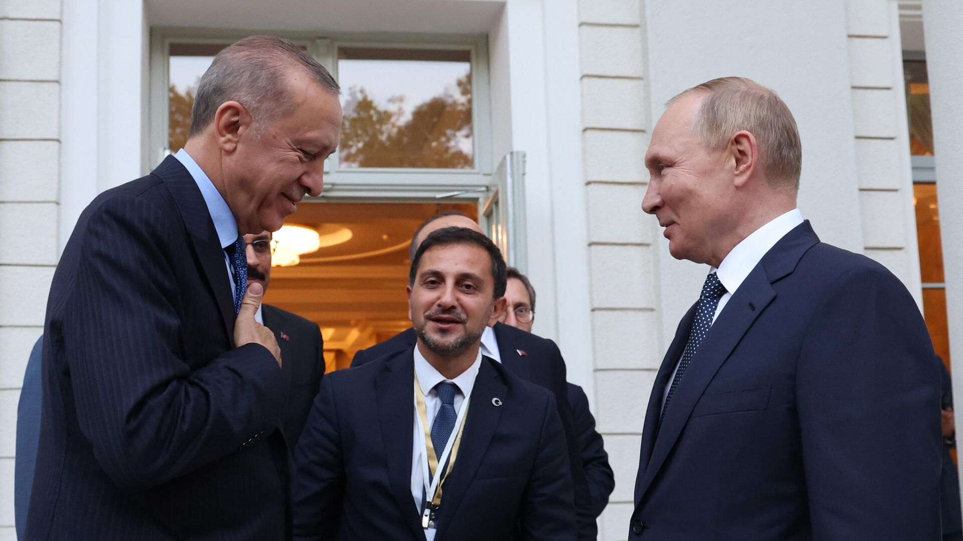 Vladimir Poutine et Recep Tayyip Erdogan lors de leur rencontre à Sotchi, le 5 août 2022 - Sputnik Afrique, 1920, 05.08.2022