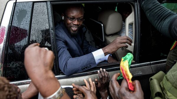  Le principal opposant sénégalais Ousmane Sonko  - Sputnik Afrique