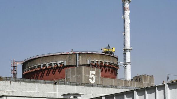 La centrale nucléaire de Zaporojié (archive photo) - Sputnik Afrique