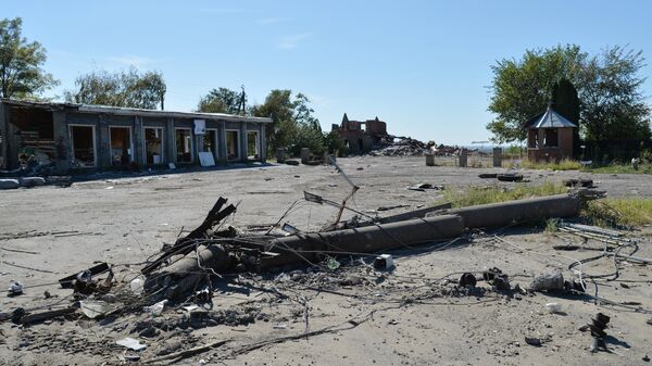 La ville d'Izioum après les tirs ukrainiens - Sputnik Afrique