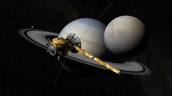 Saturne et Encelade - Sputnik Afrique
