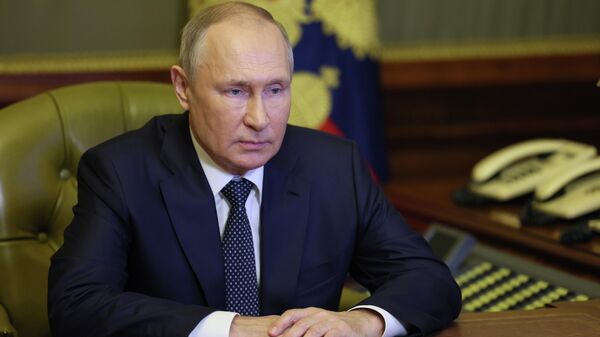 Vladimir Poutine réunit le Conseil de sécurité - Sputnik Afrique
