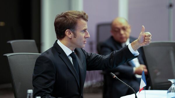 Emmanuel Macron à la COP27 - Sputnik Afrique