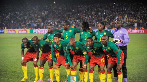 La sélection camérounaise au Mondial 2022 (archive photo) - Sputnik Afrique